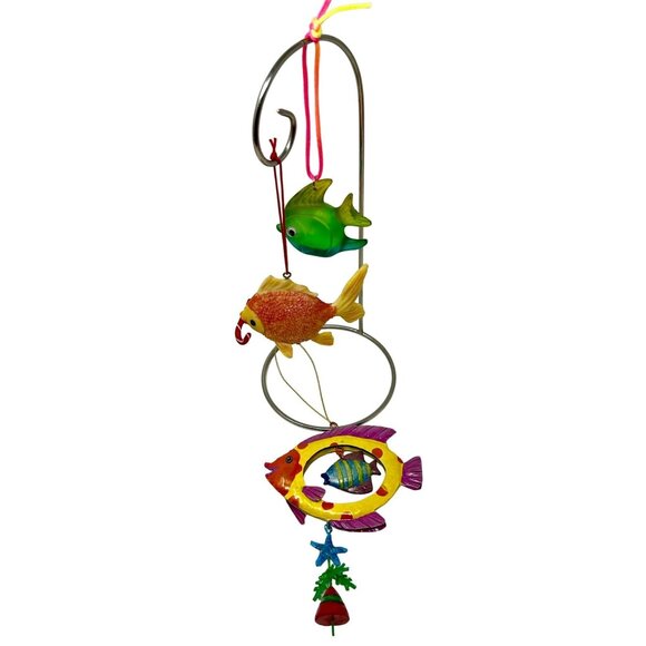 Tropical Fish Christmas Ornaments - Set of‎ 3 Colorful  Ornaments - Picture 6 of 6